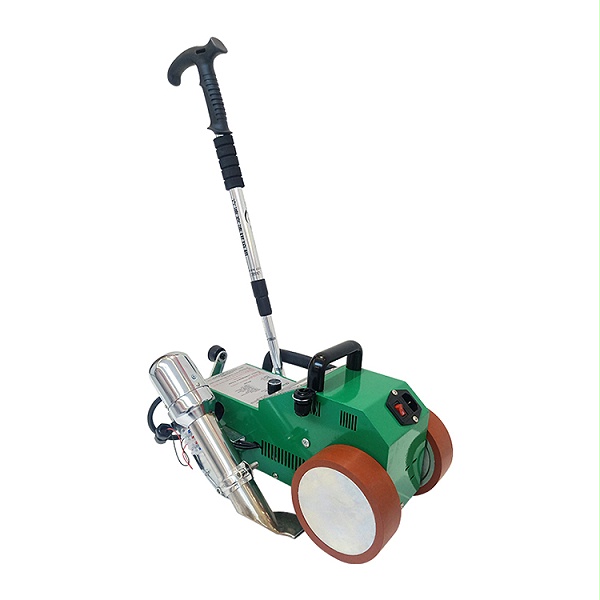 六渡喷绘拼接机自动行走不弯腰 网格灯布拼画机 黑底喷绘布拼接机